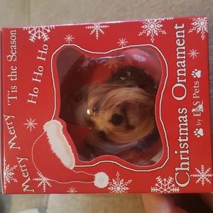 Yorkshire Terrier Christmas Ornament